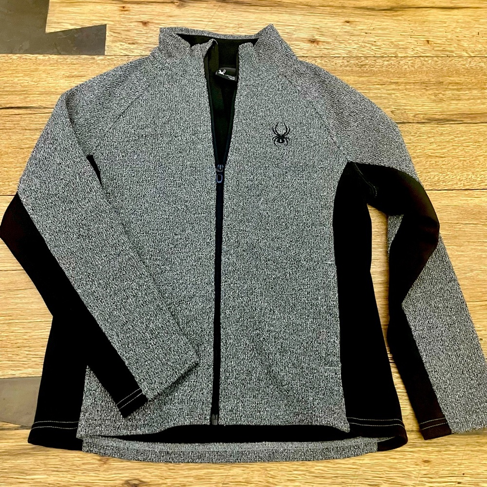 Spyder boy youth sweater zip up jacket NWOT